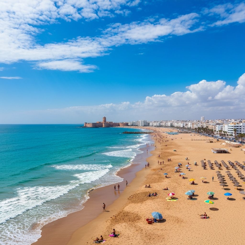 Vue panoramique d'Agadir